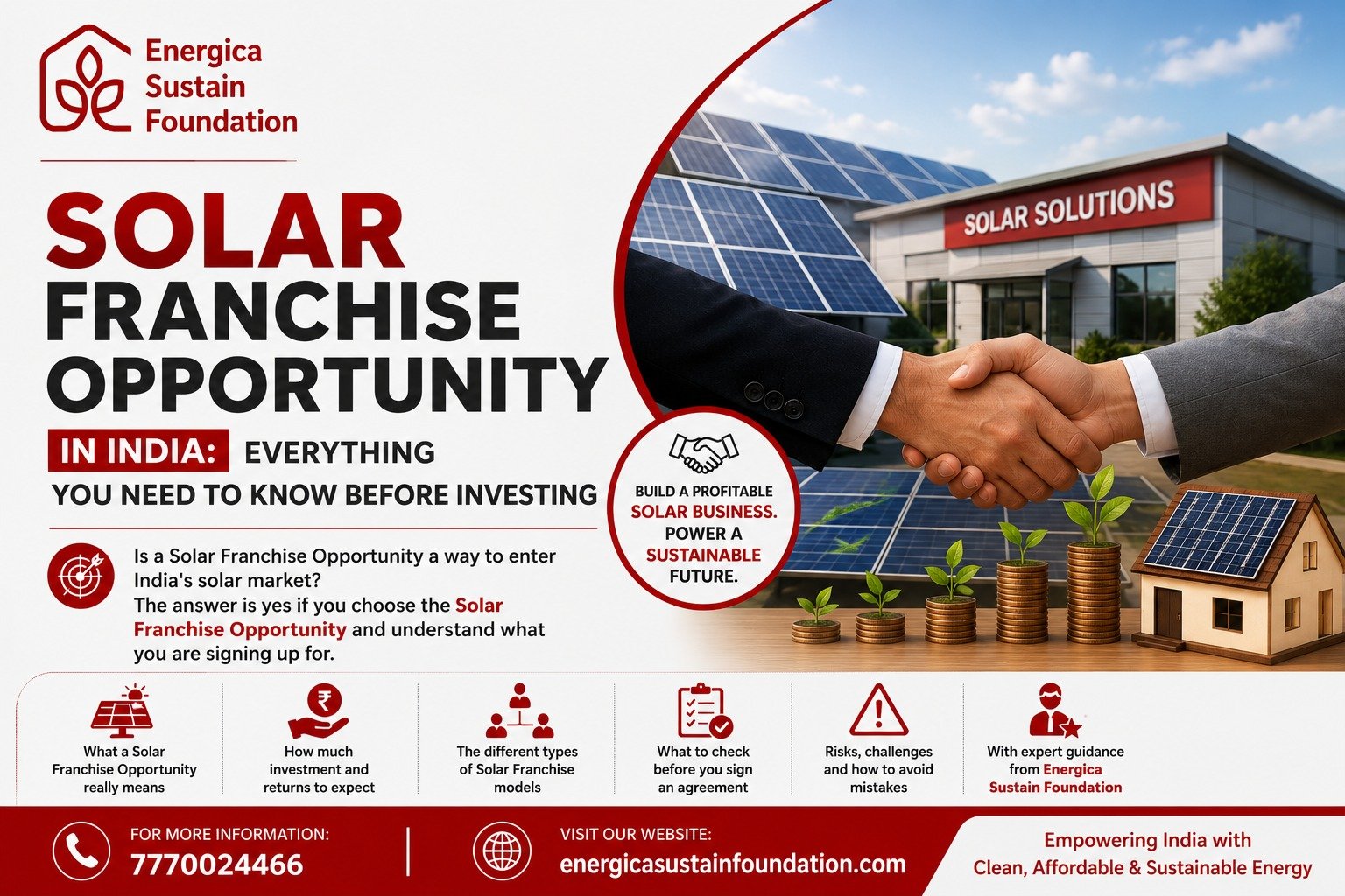 Solar franchise opportunity in India